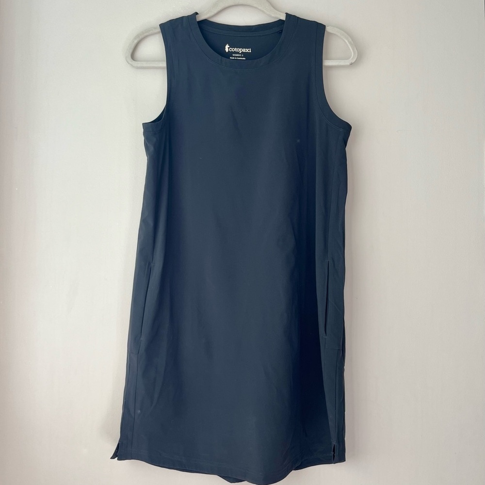 Like new! Cotopaxi Black Sleeveless A-Line Dress